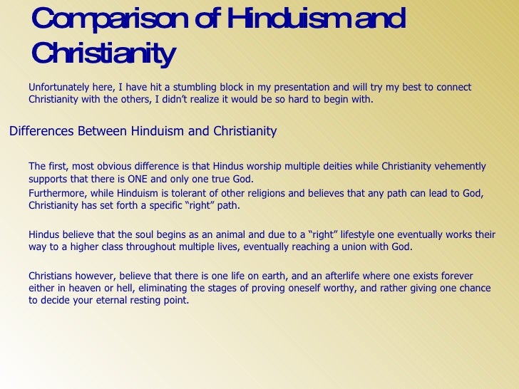 Buddhism vs hinduism comparison essay