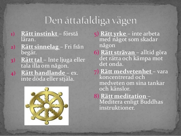 Hur Ska Människan Leva Enligt Buddhismen