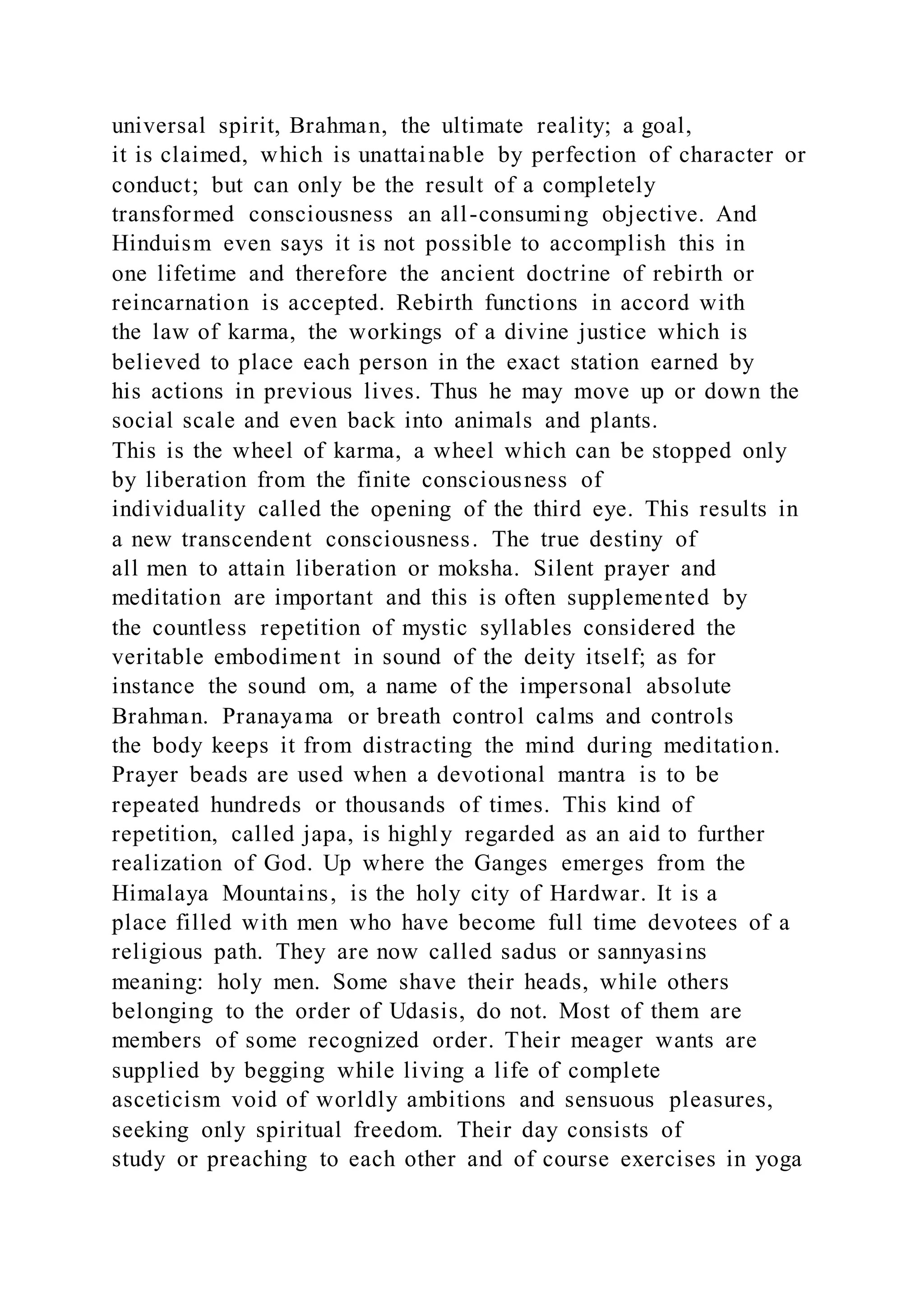 HINDUISMREINCARNATION-the Wheel- | DOCX