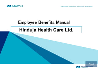 Hinduja Health Care Ltd.
Start
Employee Benefits Manual
 