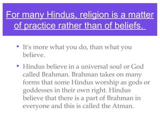 Hindu pilgrimage yr 7 | PPT