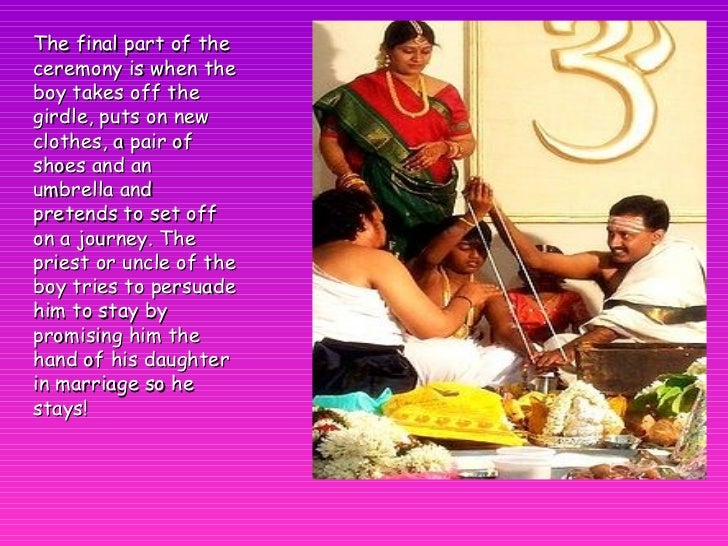 Hindu Sacred Thread Ceremony