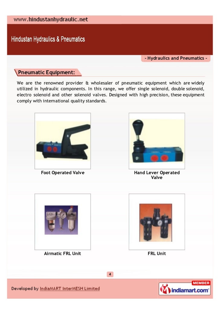 Hindustan Hydraulics and Pneumatics Pneumatic Hoses,Chennai