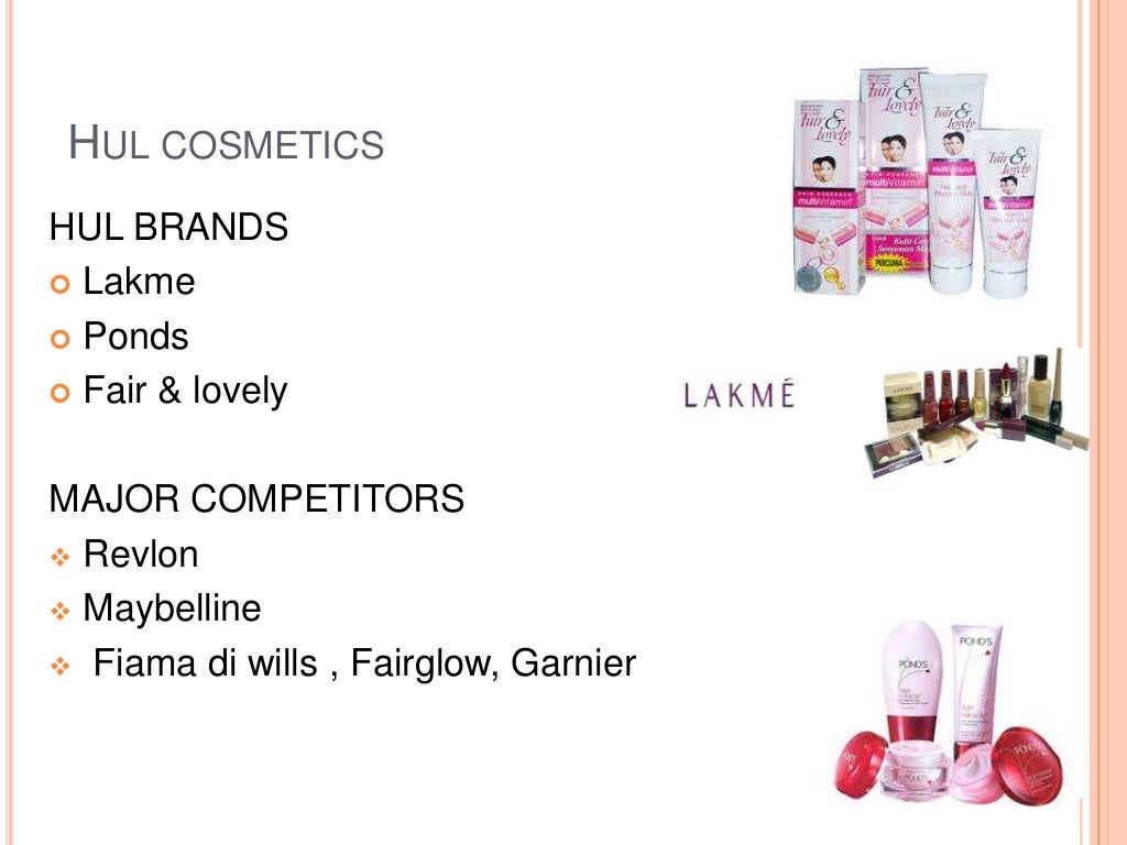 Hindustan unilever limited personal care products