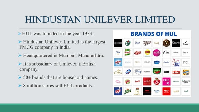 Hindustan unilever limited(HUL) - CSR Activities | PPT