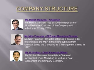   In 1931, first Indian subsidiary, Hindustan Vanaspati Manufacturing Company, followed by Lever Brothers India Limited (1933) and United Traders Limited (1935).  HUL formed in November 1956;