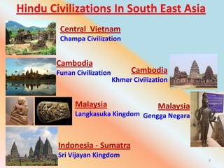 Funan Civilization Hindu Temples in South East Asia | PPTX