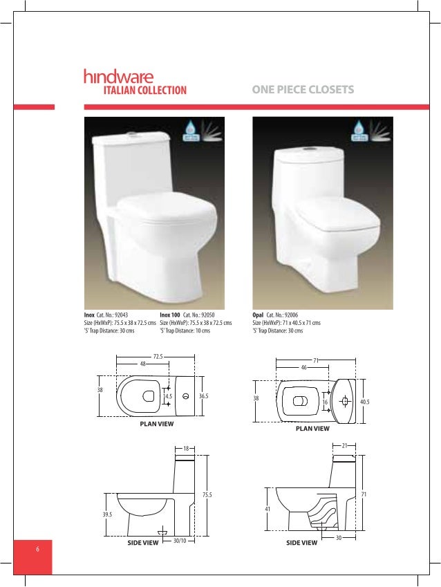 Hindware sanitaryware water closets (wc) catalogue