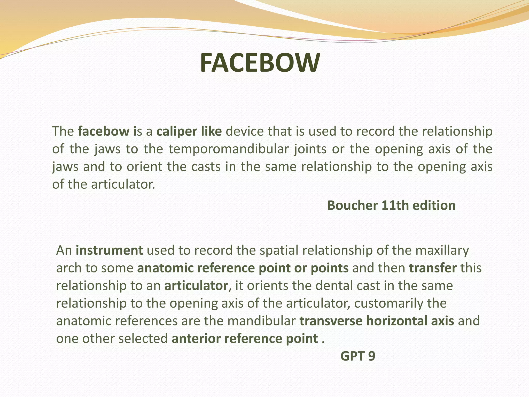 HINGE AXIS AND FACEBOW .pptx