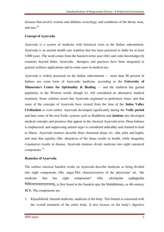Standardization of Hingvastaka churna- A polyherbal formulation | PDF