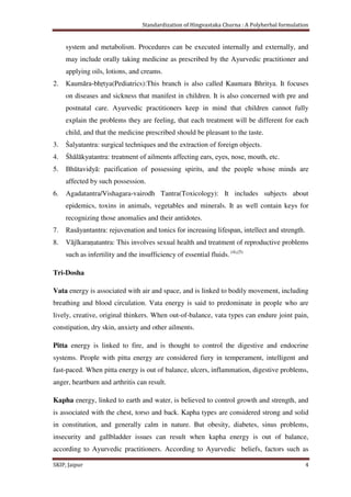 Standardization of Hingvastaka churna- A polyherbal formulation | PDF