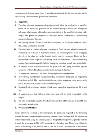 Standardization of Hingvastaka churna- A polyherbal formulation | PDF