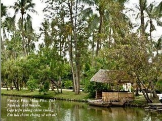 Vương, Phụ, Mẫu, Phu, Thê Ngồi lại một thuyền, Gặp trận giông chìm xuống. Em hỏi thăm chàng sẽ vớt ai? 