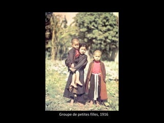 Groupe de petites filles, 1916
 