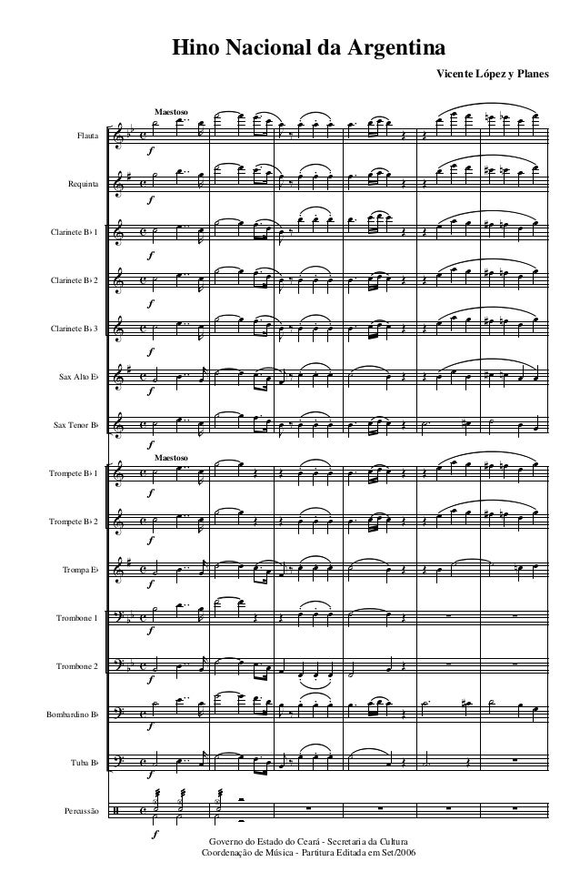 Hino Nacional da Argentina