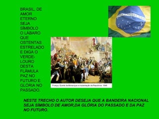 Hino nacional ilustrado | PPT