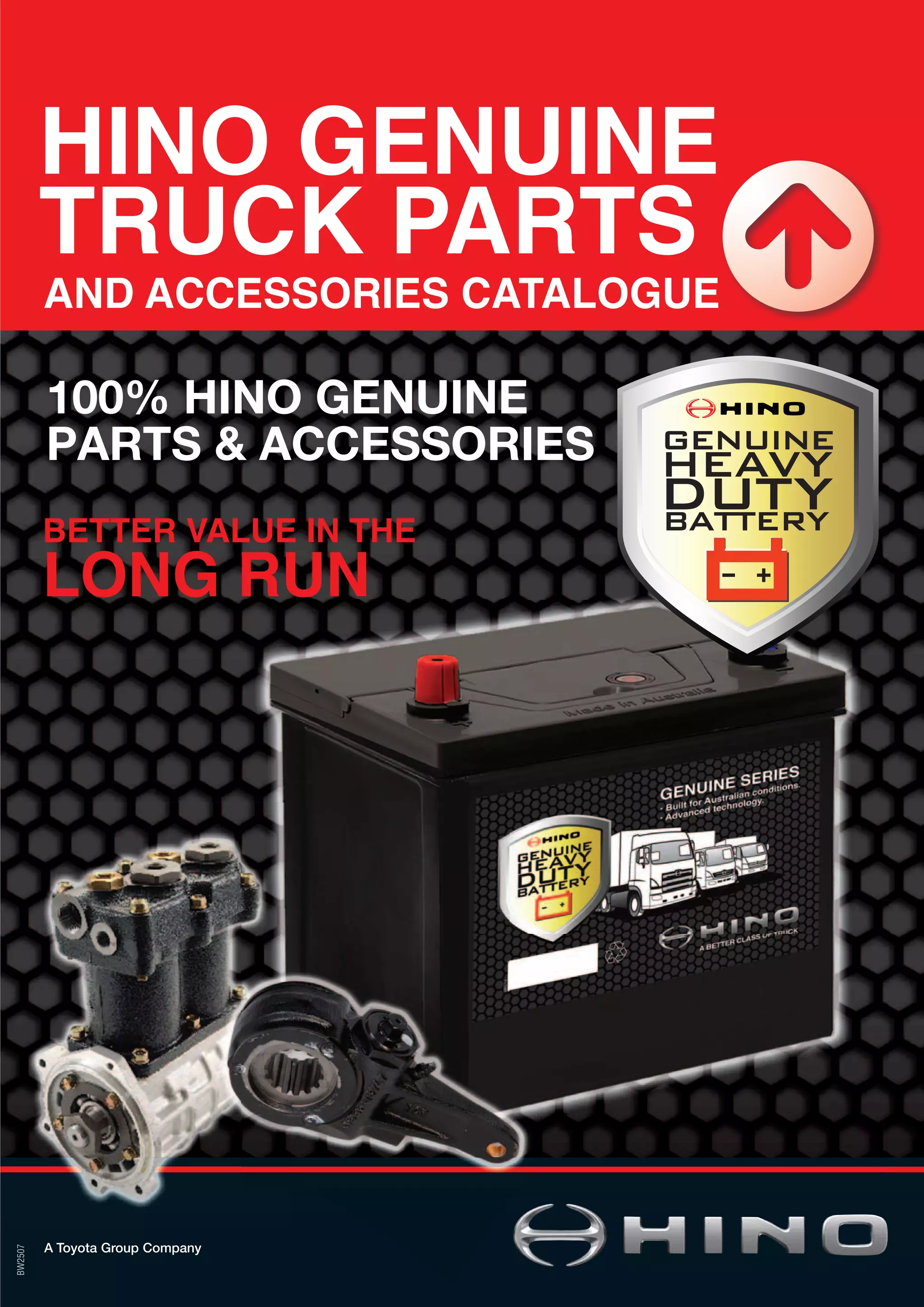 Hino Truck & Bus Parts Catalogue Q1 2015 PDF