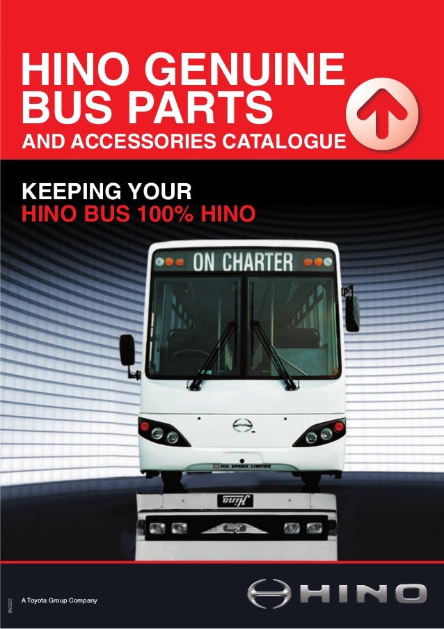 Hino Truck & Bus Parts Catalogue Q1 2015