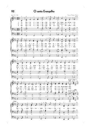 92   O santo Evangelho
 