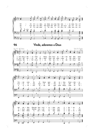 96   Vinde, adoremos a Deus
 