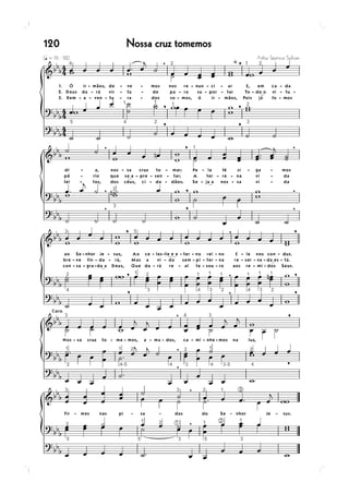 120   Nossa cruz tomemos
 