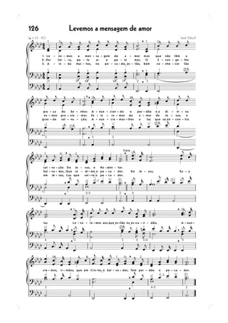 126   Levemos a mensagem de amor
 