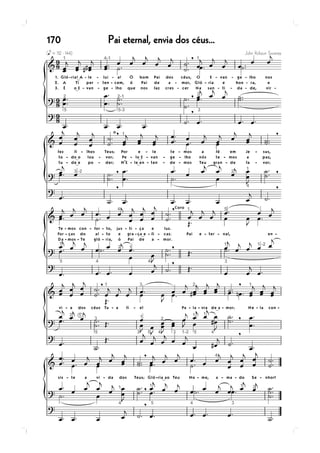 170   Pai eternal, envia dos céus...
 