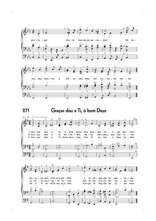 271   Graças dou a Ti, ó bom Deus
 