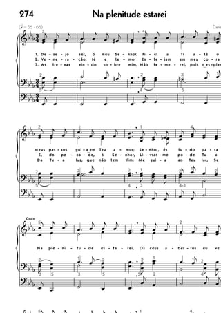 274   Na plenitude estarei
 