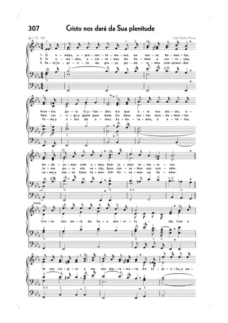 307   Cristo nos dará da Sua plenitude
 