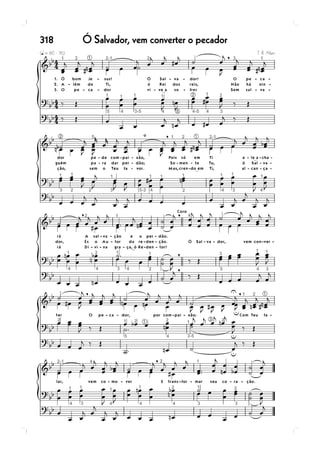 318   Ó Salvador, vem converter o pecador
 