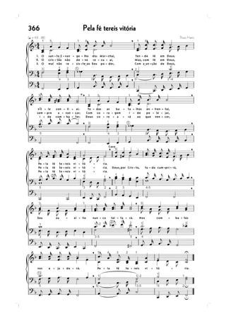 366   Pela fé tereis vitória
 