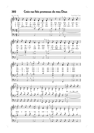 382   Creio nas fiéis promessas do meu Deus
 