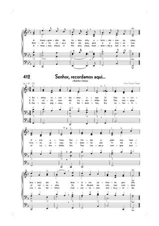 412   Senhor, recordamos aqui...
 