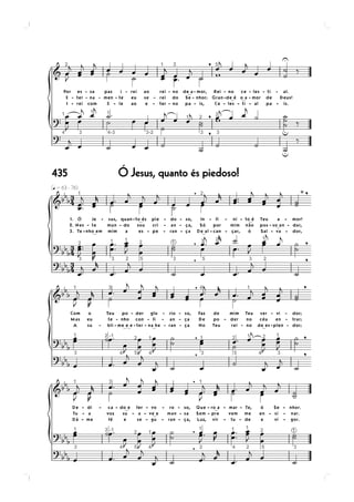 435   Ó Jesus, quanto és piedoso!
 