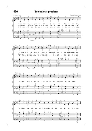 456   Somos jóias preciosas
 