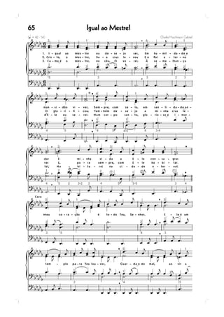 65   Igual ao Mestre!
 