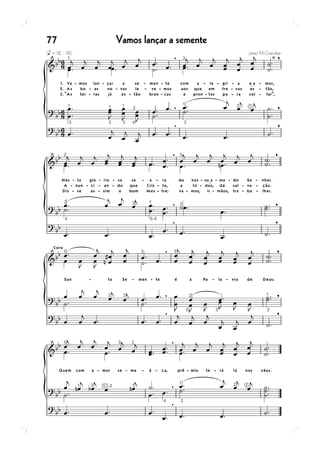 77   Vamos lançar a semente
 