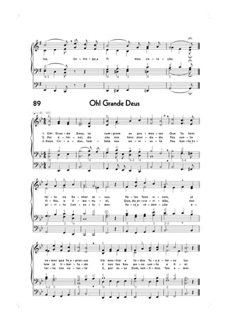 89   Oh! Grande Deus
 