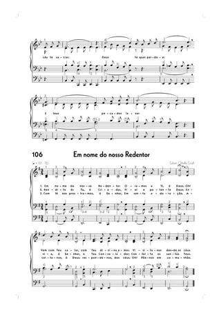 106   Em nome do nosso Redentor
 