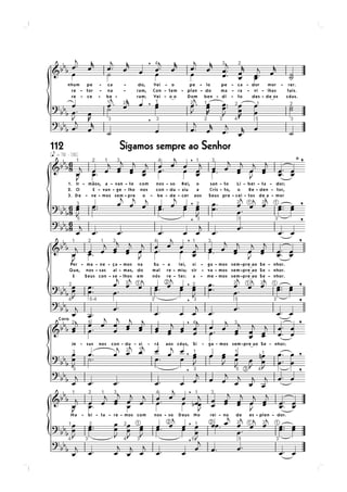 112   Sigamos sempre ao Senhor
 