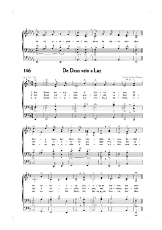 146   De Deus veio a Luz
 