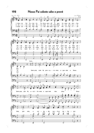 198   Nosso Pai celeste sabe e provê
 