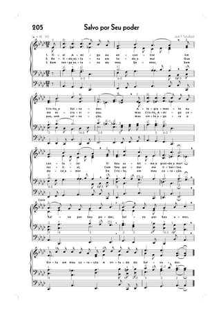 205   Salvo por Seu poder
 