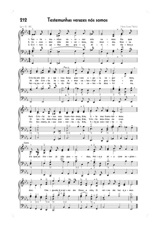 212   Testemunhas verazes nós somos
 