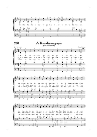 230   A Ti rendemos graças
 