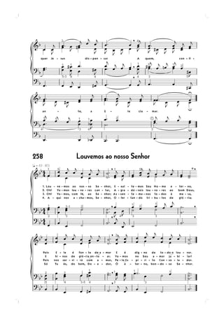 258   Louvemos ao nosso Senhor
 