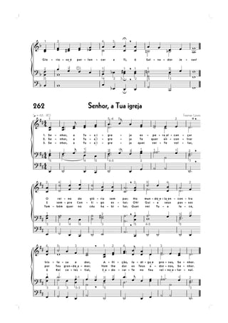 262   Senhor, a Tua igreja
 