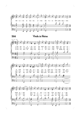 266   Vinde às fileiras
 