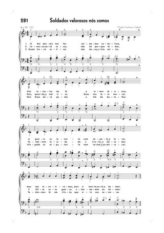 281   Soldados valorosos nós somos
 